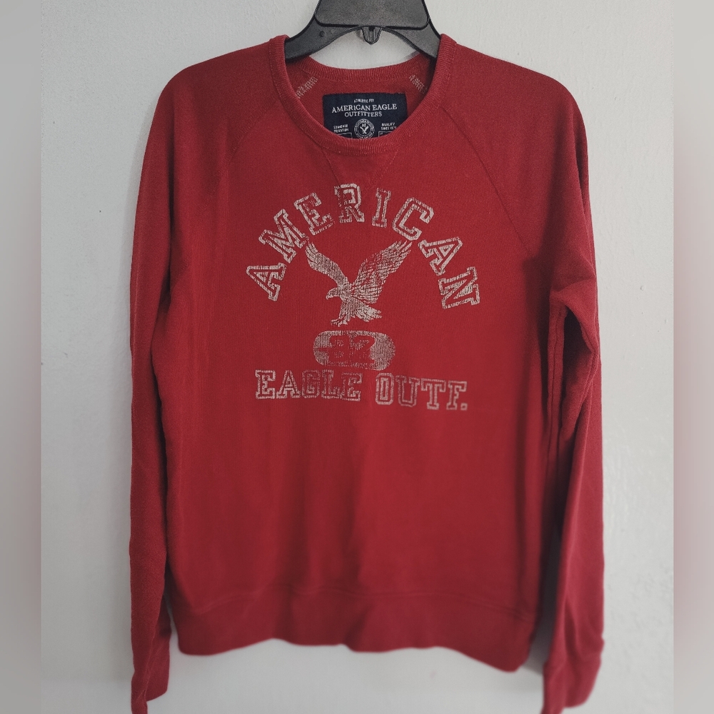 American Eagle Outfitters Red  Sweater Unisex